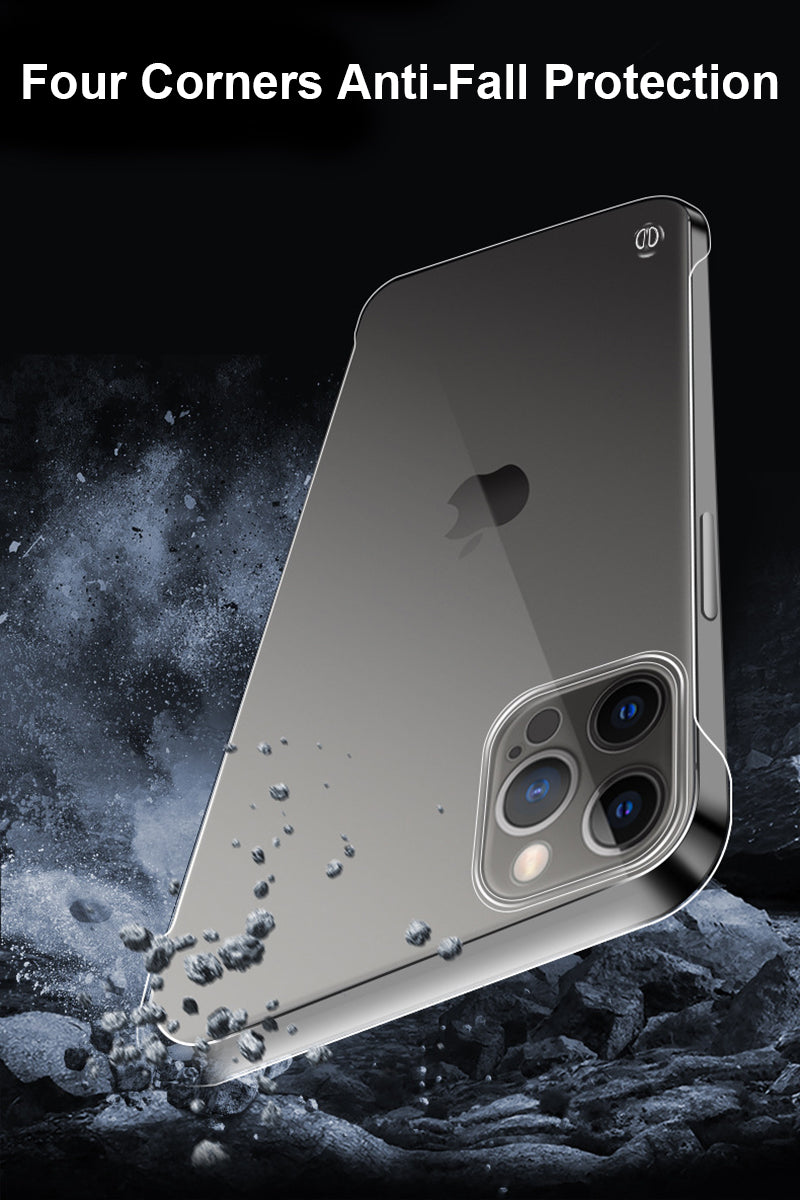 Premium iPhone Case MagSafe Compatible Transparent Ultra Thin Shockproof Protective Cover Frameless Clear Design Camera Lens Protection Slim Profile