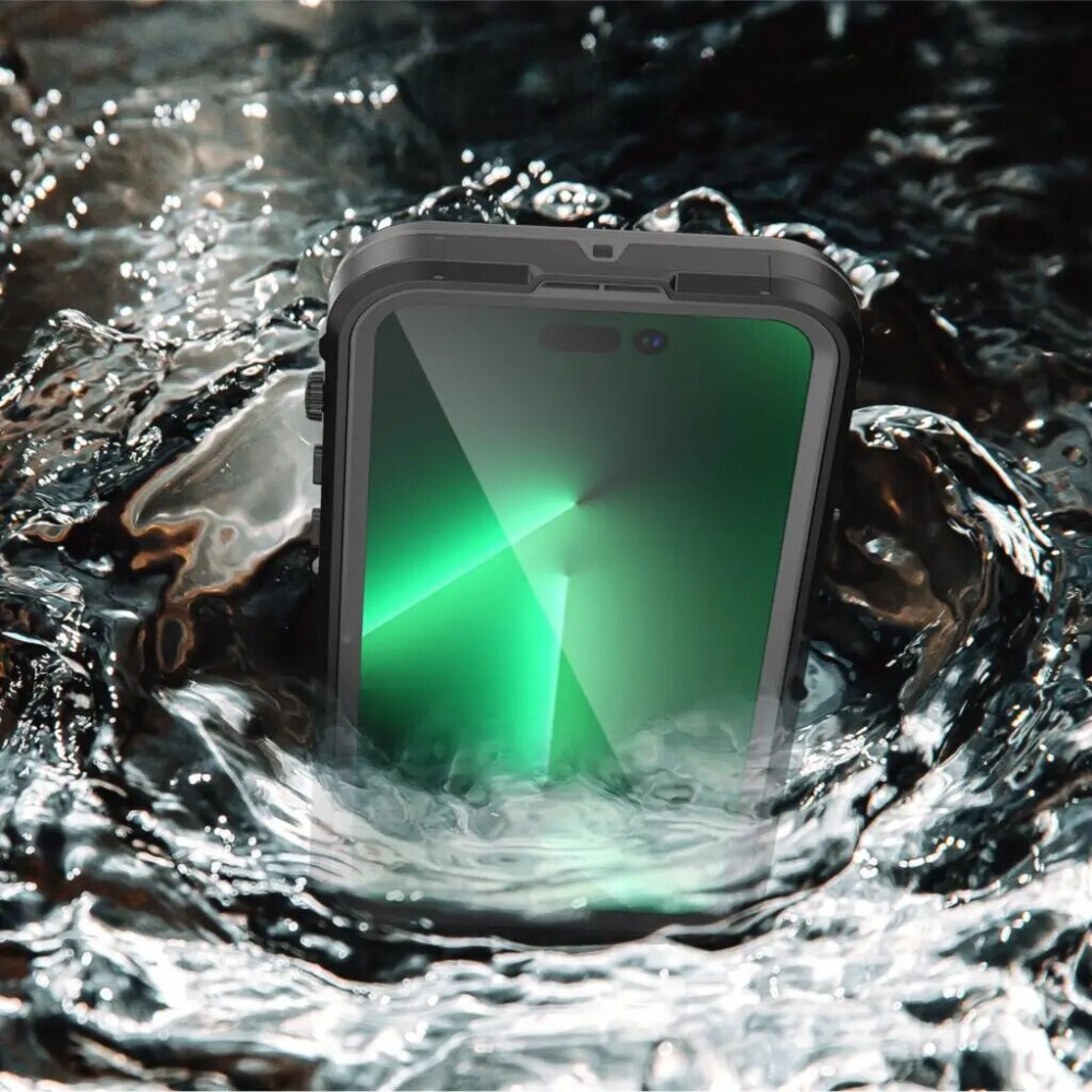 Premium iPhone Case MagSafe Compatible Waterproof IP68 Shockproof Protective Cover 360 Full Body Sealed Design Camera Lens Protection Dustproof