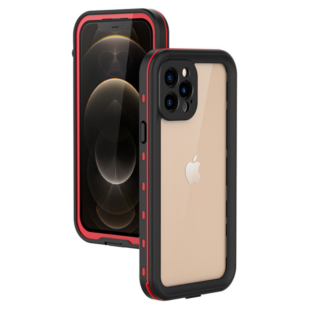 Premium iPhone Case MagSafe Compatible Waterproof IP68 Shockproof Protective Cover 360 Full Body Sealed Design Camera Lens Protection Transparent