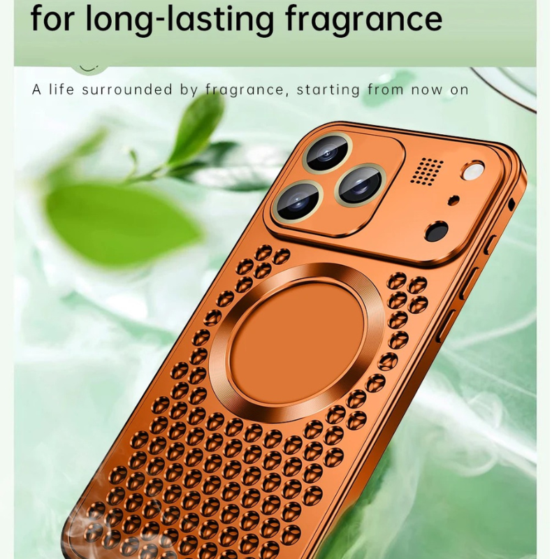 Premium iPhone Case Magnetic Protective Cover Aluminum Alloy Frame Heat Dissipation Metal Design Shockproof Anti Fall Camera Lens Guard Slim Structure