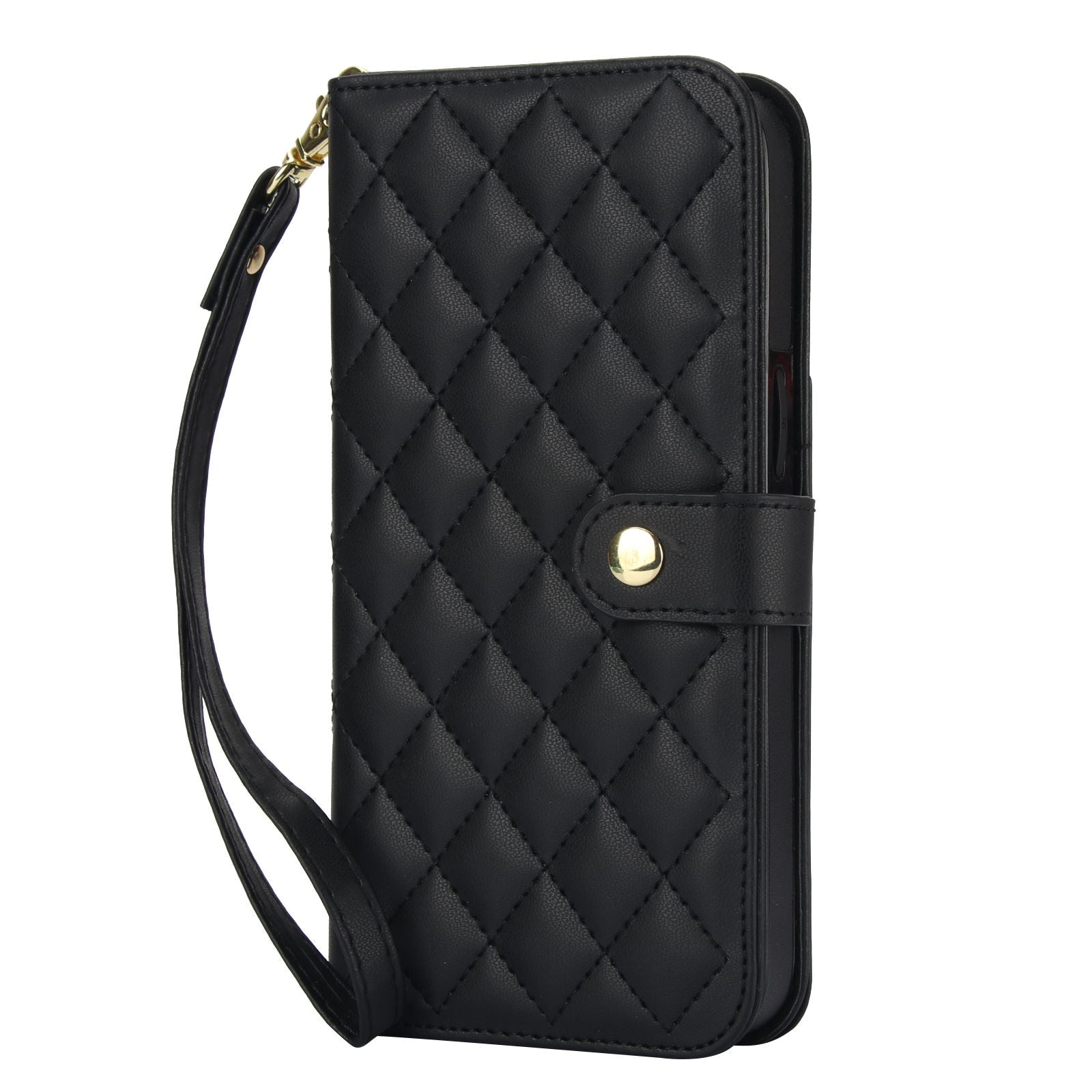Premium iPhone Case RFID Blocking Wallet Crossbody Flip Cover PU Leather Card Holder Magnetic Closure Shockproof Protection Adjustable Strap Full Coverage