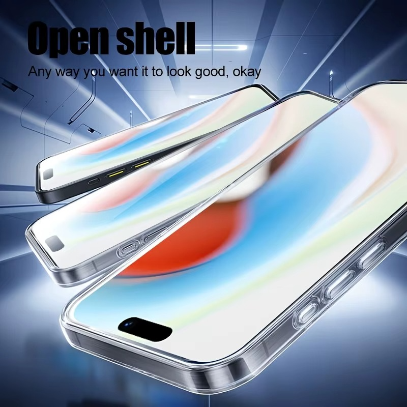 Premium iPhone Screen Protector Tempered Glass HD Clear Anti Fingerprint Scratch Resistant Bubble Free Shatterproof Ultra Thin Case Friendly
