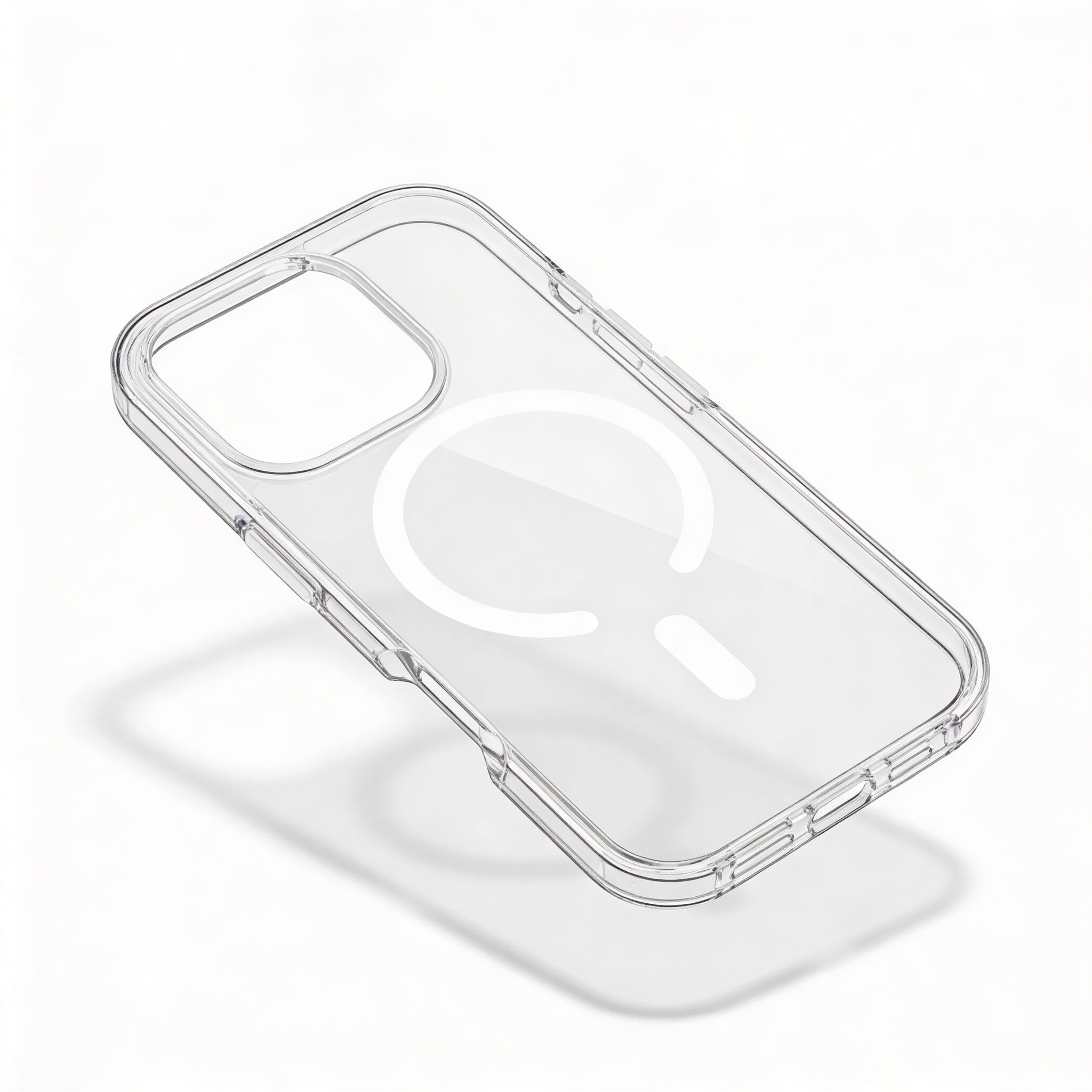 Transparent MagSafe Compatible Case for iPhone 16 Pro Max – Slim Clear Protective Cover