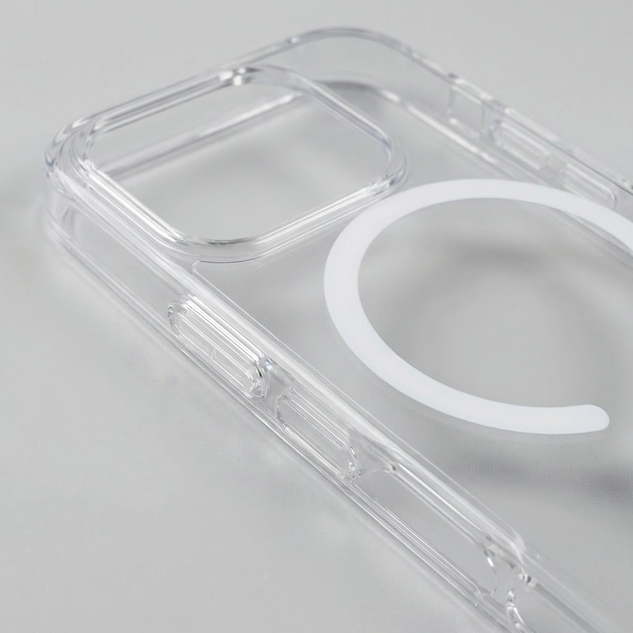 Transparent MagSafe Compatible Case for iPhone 16 Pro Max – Slim Clear Protective Cover
