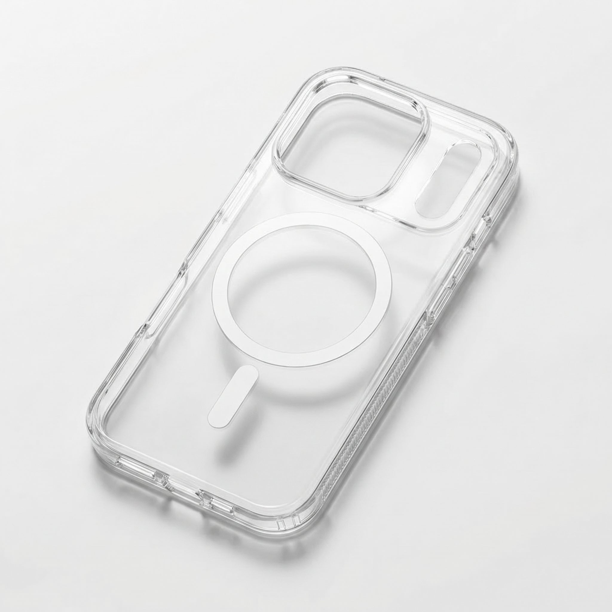 Transparent MagSafe Compatible Case for iPhone 17 Pro Max – Clear Slim Protective Phone Cover