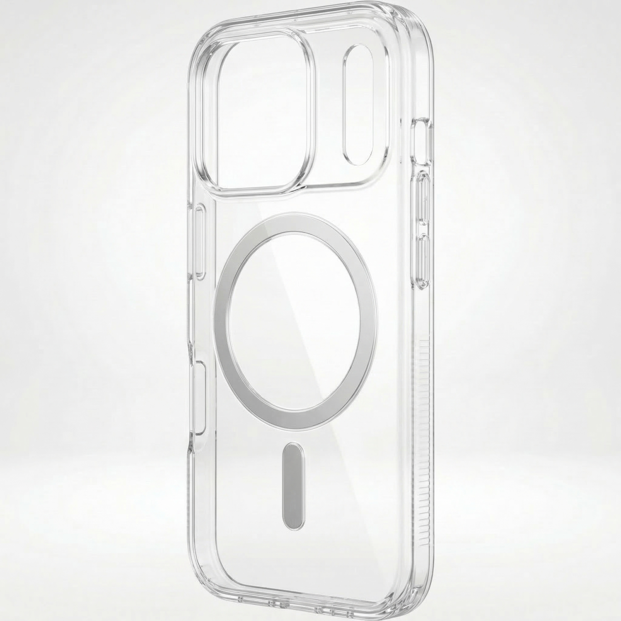 Transparent MagSafe Compatible Case for iPhone 17 Pro Max – Clear Slim Protective Phone Cover