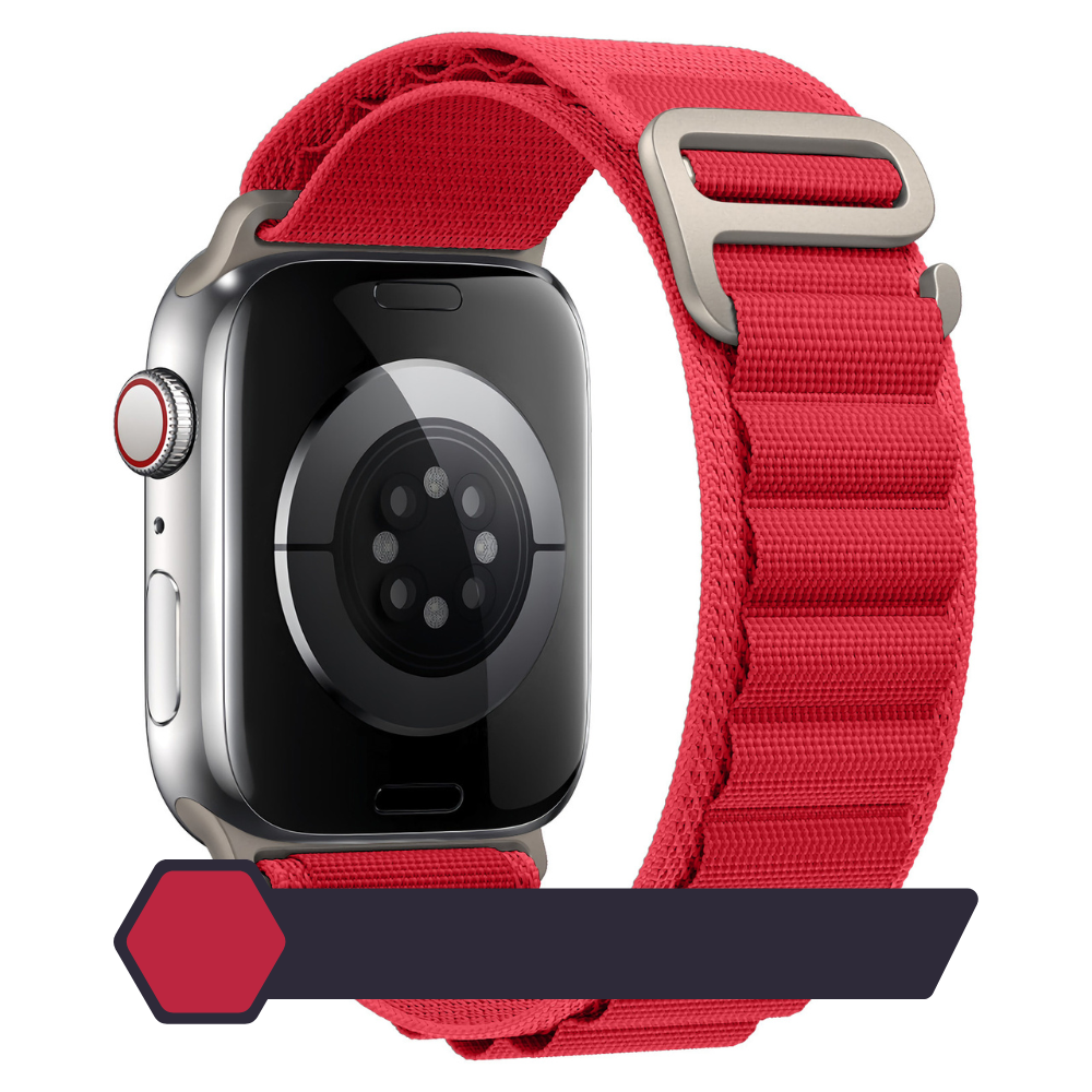 Premium Apple Watch Band Alpine Loop Durable Nylon Strap Adjustable Secure Fit Outdoor Sport Wristband