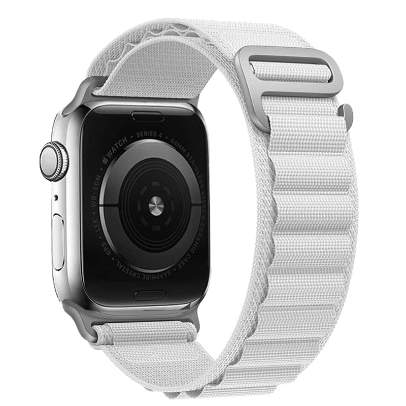 Premium Apple Watch Band Alpine Loop Durable Nylon Strap Adjustable Secure Fit Outdoor Sport Wristband