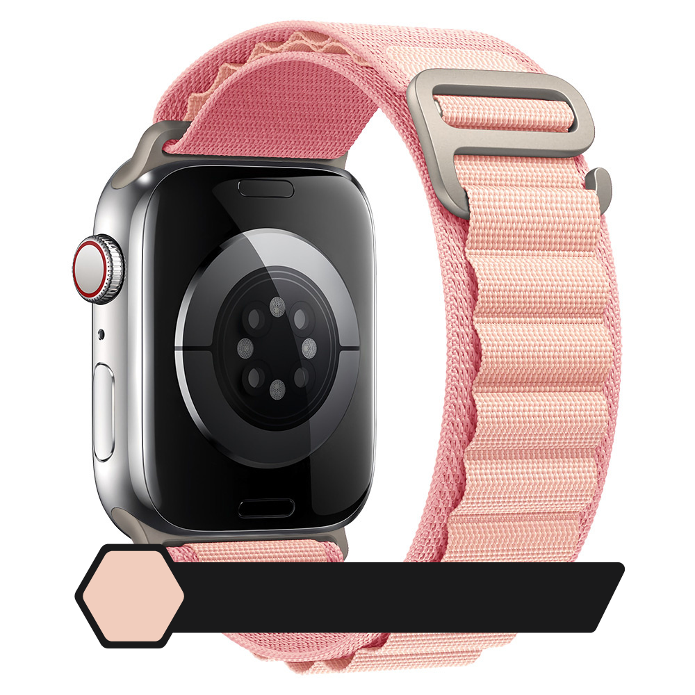 Premium Apple Watch Band Alpine Loop Durable Nylon Strap Adjustable Secure Fit Outdoor Sport Wristband