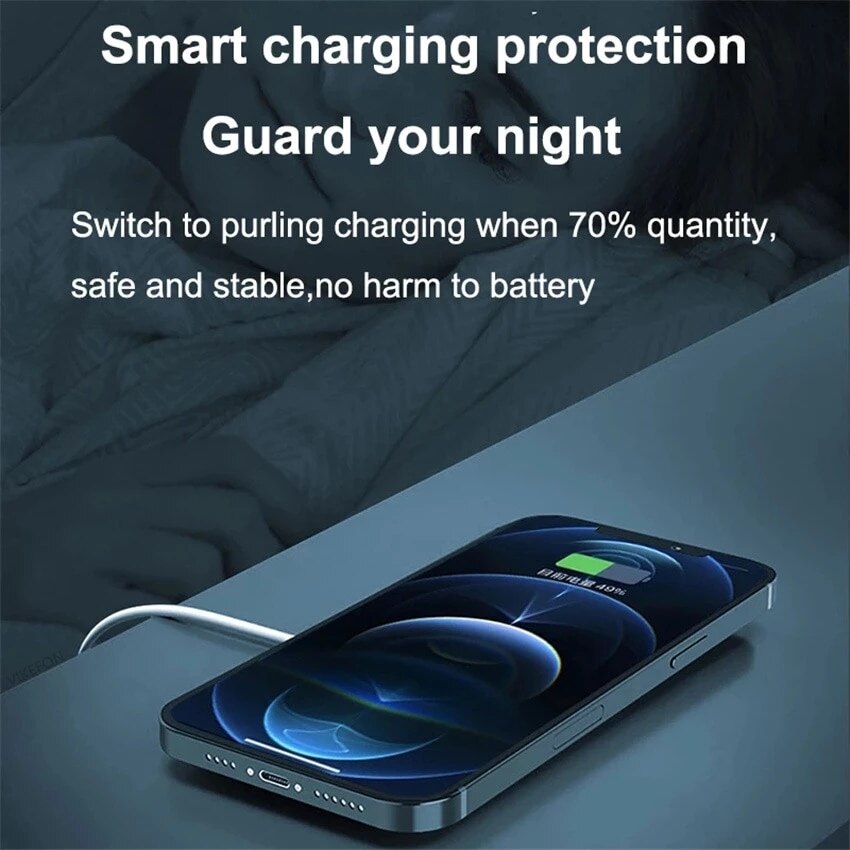 Premium Wireless Charger MagSafe Compatible 30W Fast Charging Magnetic Pad Slim Charging Dock Smartphone Earbuds Compatible
