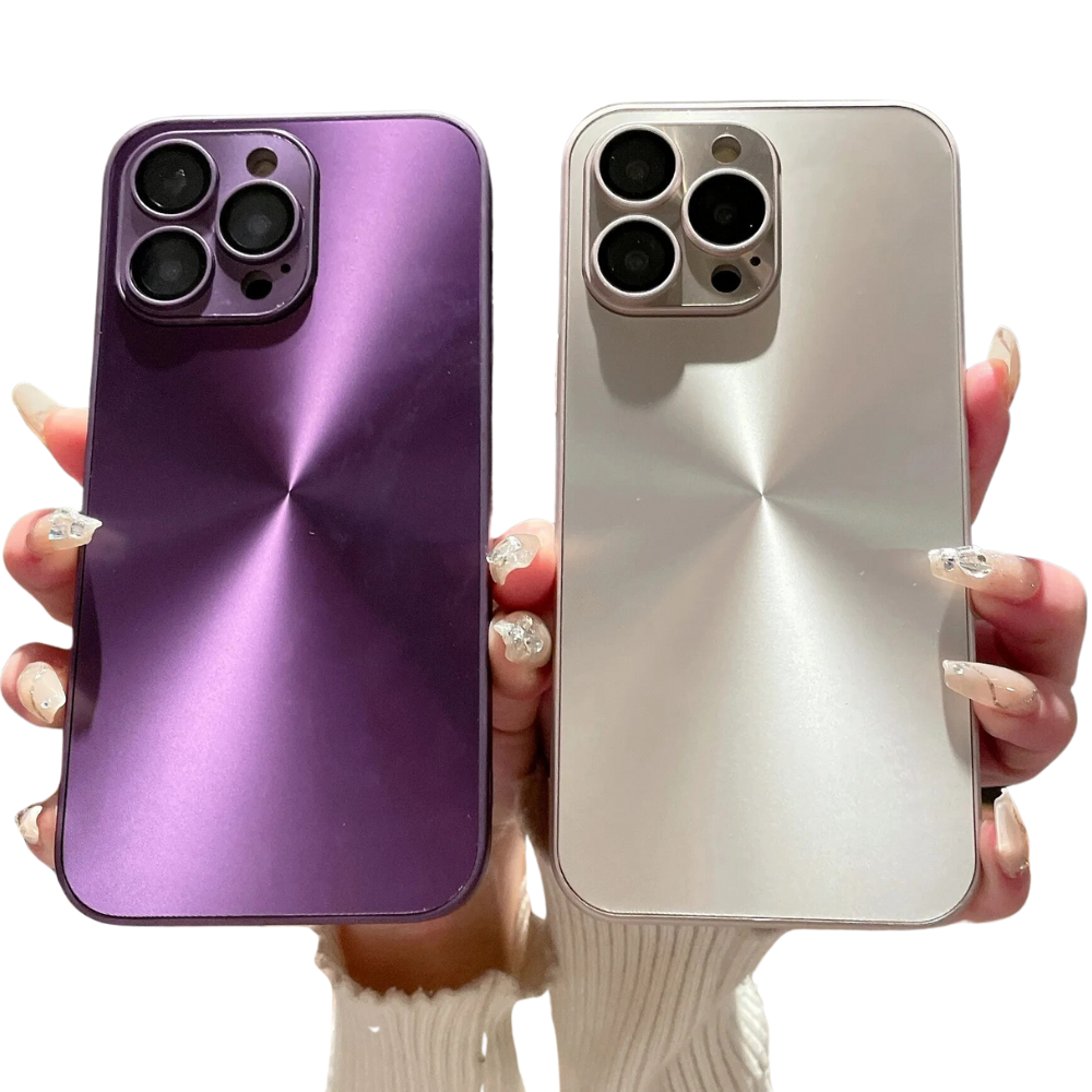 Luxury iPhone Case MagSafe Compatible Aurora Matte Shockproof Protective Cover Color Shift Finish Camera Lens Protection Slim Design