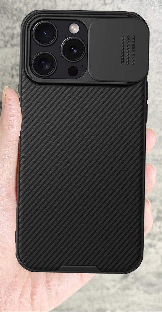 Luxury iPhone Case MagSafe Compatible Carbon Texture Silicone Shockproof Protective Cover Camera Lens Protection Ultra Thin Slim Design