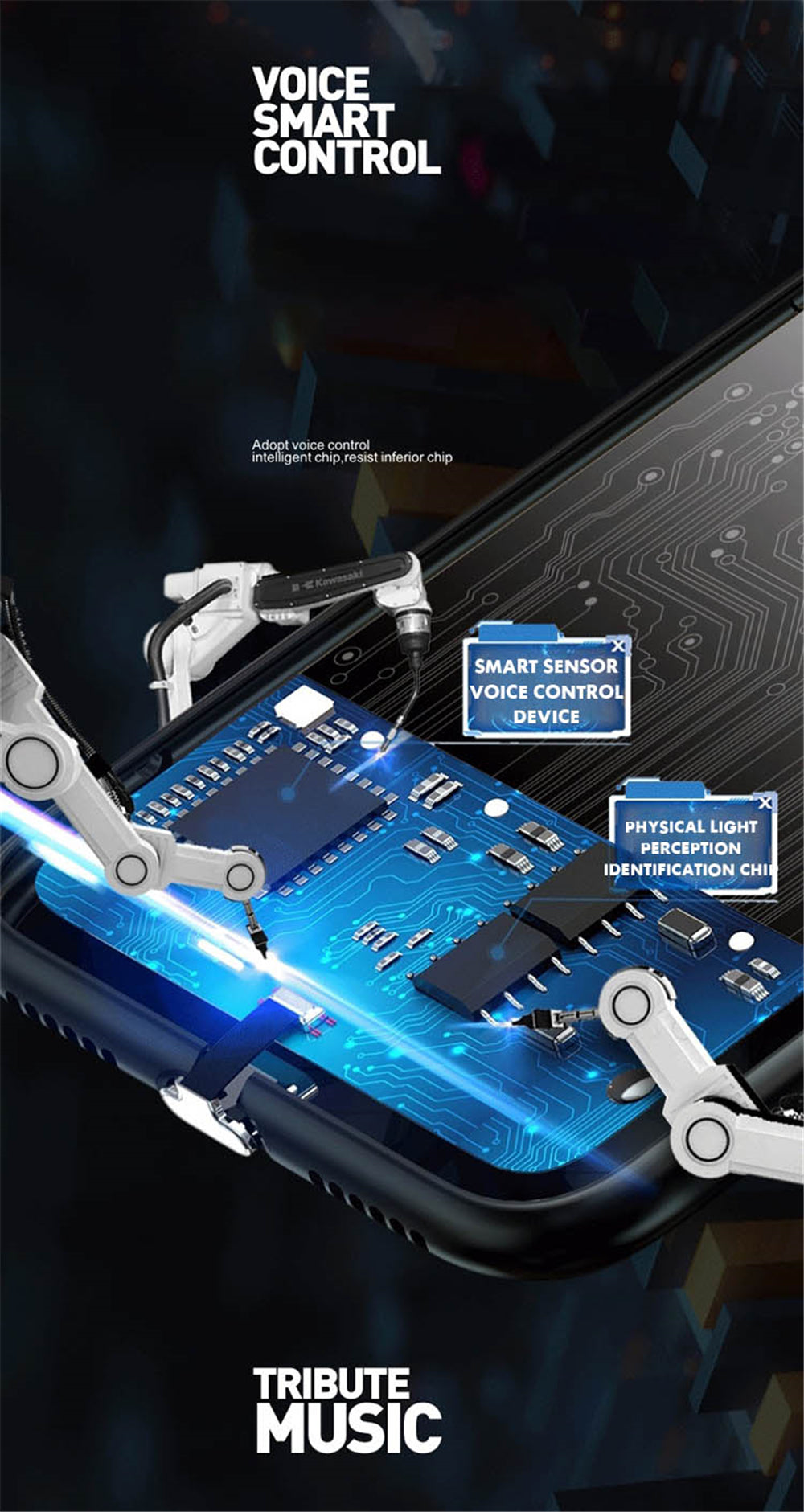 Luxury iPhone Case MagSafe Compatible LED Notification Light Shockproof Protective Cover Mecha Design Camera Lens Protection Ultra Thin