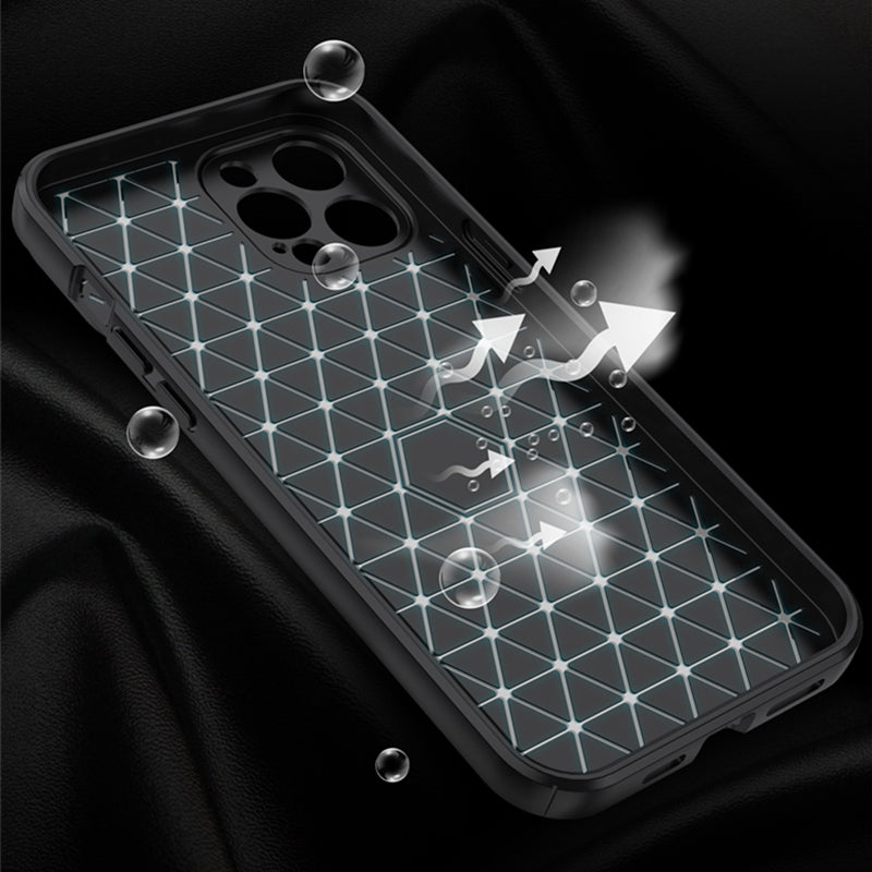 Luxury iPhone Case MagSafe Compatible Leather Texture Sliding Camera Cover Shockproof Protective Cover Camera Lens Protection Slim Design