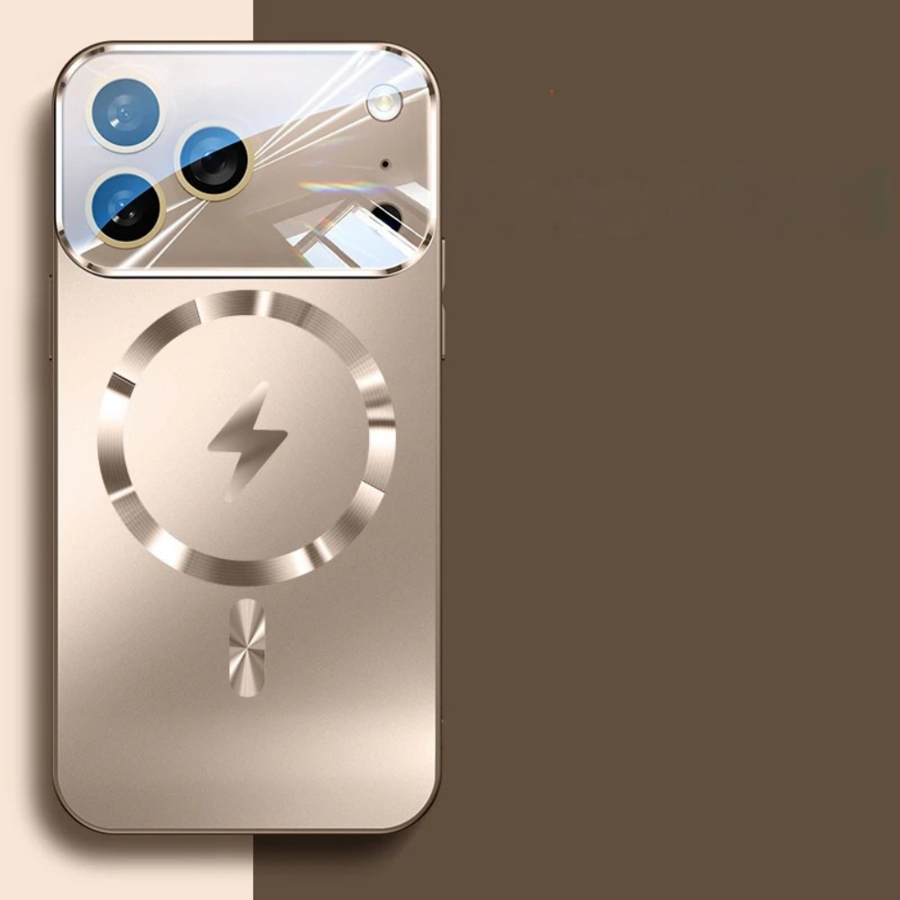 Luxury iPhone Case MagSafe Compatible Magnetic Shockproof Cover Camera Lens Protection Ultra Thin Full Protection Hard Matte PC Protective Back