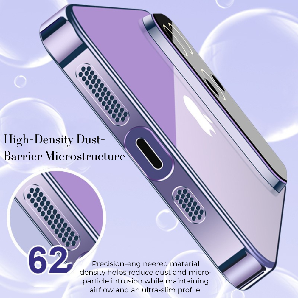 Luxury iPhone Case MagSafe Compatible Transparent Shockproof Protective Cover Clear Hard PC Back Silicone Bumper Camera Lens Protection Ultra Thin