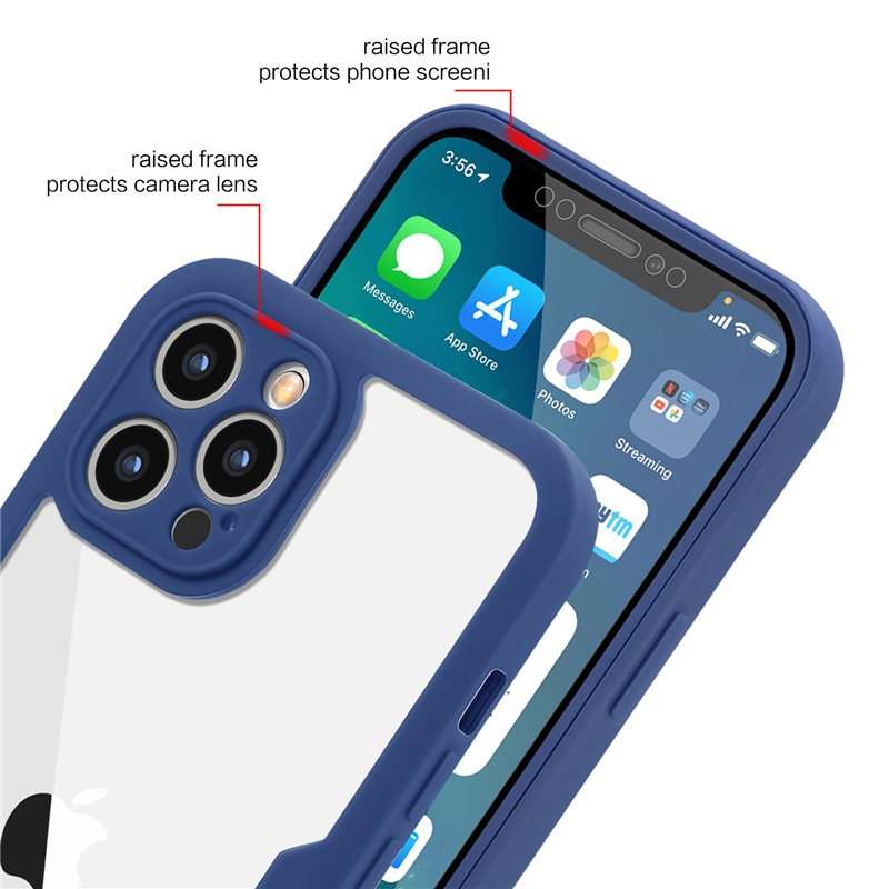 Luxury iPhone Case MagSafe Compatible Transparent Silicone Shockproof Protective Cover Full Body Camera Lens Protection Slim Clear Design