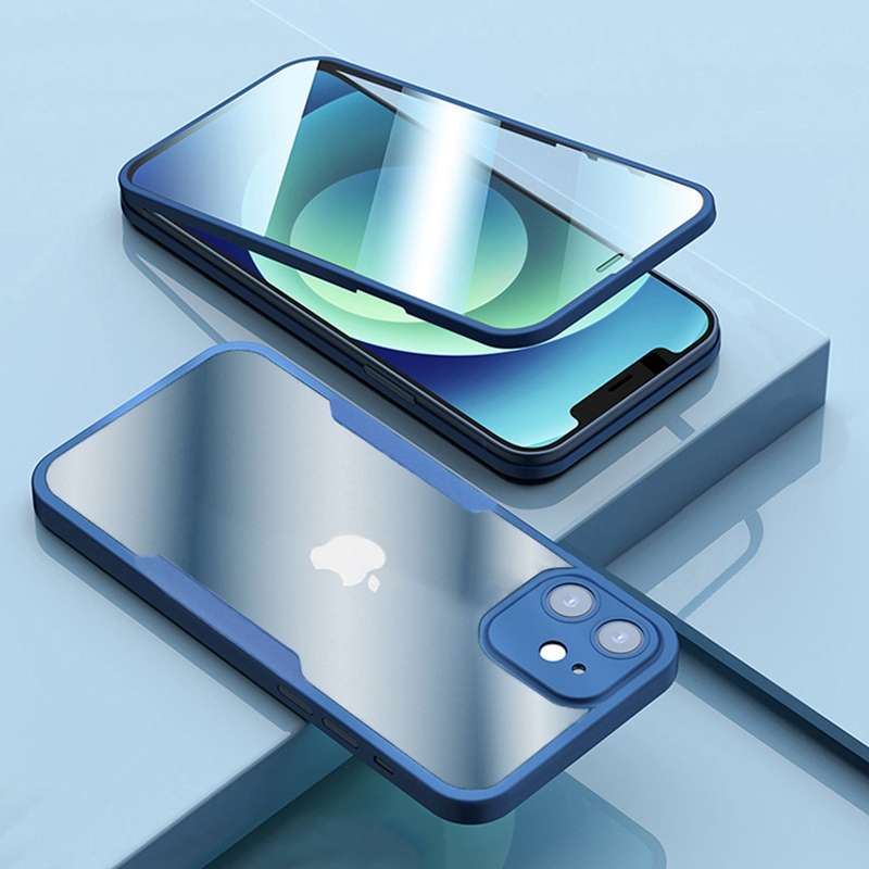 Luxury iPhone Case MagSafe Compatible Transparent Silicone Shockproof Protective Cover Full Body Camera Lens Protection Slim Clear Design