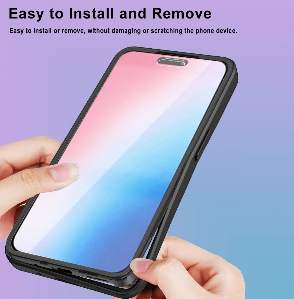 Luxury iPhone Case MagSafe Compatible Transparent Silicone Shockproof Protective Cover Full Body Camera Lens Protection Slim Clear Design
