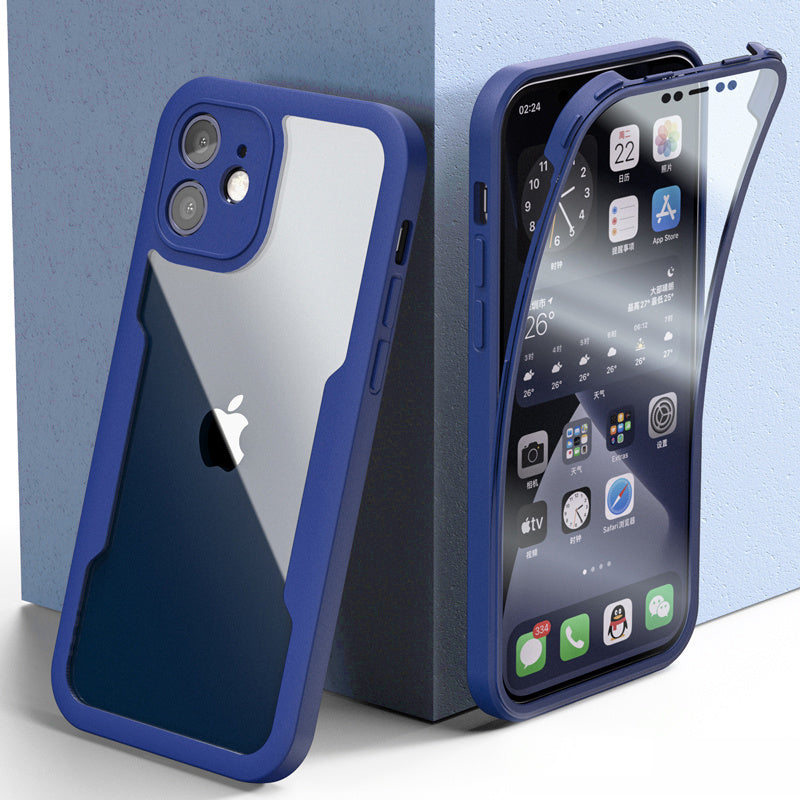 Luxury iPhone Case MagSafe Compatible Transparent Silicone Shockproof Protective Cover Full Body Camera Lens Protection Slim Clear Design