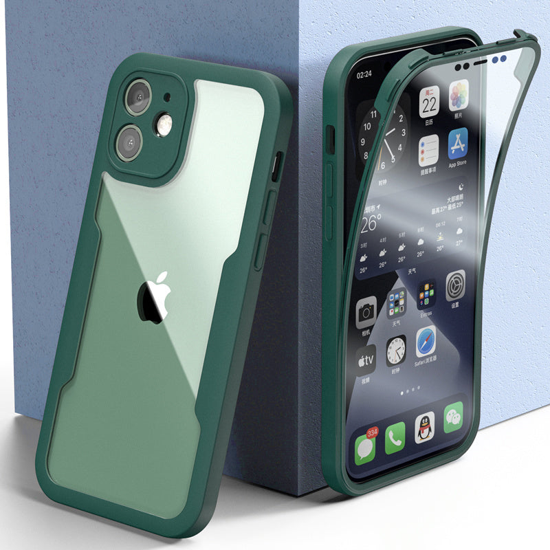 Luxury iPhone Case MagSafe Compatible Transparent Silicone Shockproof Protective Cover Full Body Camera Lens Protection Slim Clear Design