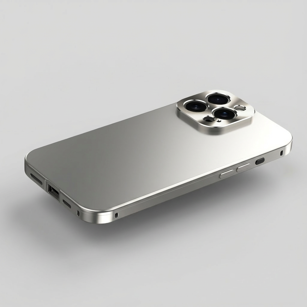 Luxury iPhone Case Magnetic Aluminum Frame Shockproof Protective Cover Full Camera Lens Protection Slim Metal Design Wireless Charging Compatible