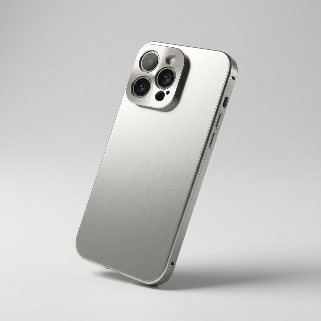 Luxury iPhone Case Magnetic Aluminum Frame Shockproof Protective Cover Full Camera Lens Protection Slim Metal Design Wireless Charging Compatible
