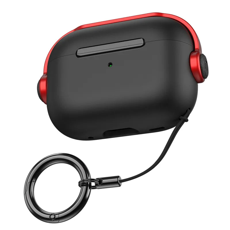 Premium AirPods Case with Lanyard Secure Strap Protective Cover Shockproof Lightweight Design Wireless Charging Compatible