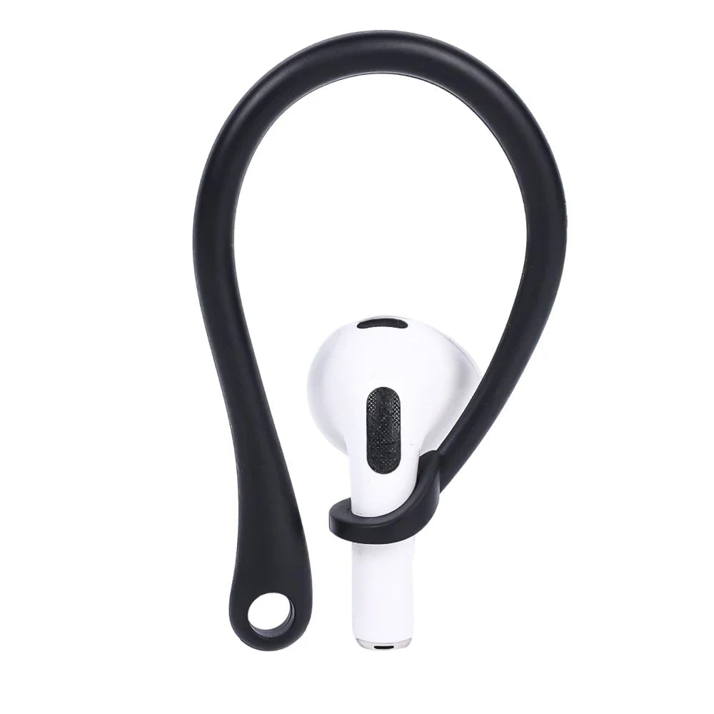 Premium AirPods Ear Hooks Silicone Anti-Slip Secure Fit Sports Ear Support Comfortable Wireless Earbud Accessories