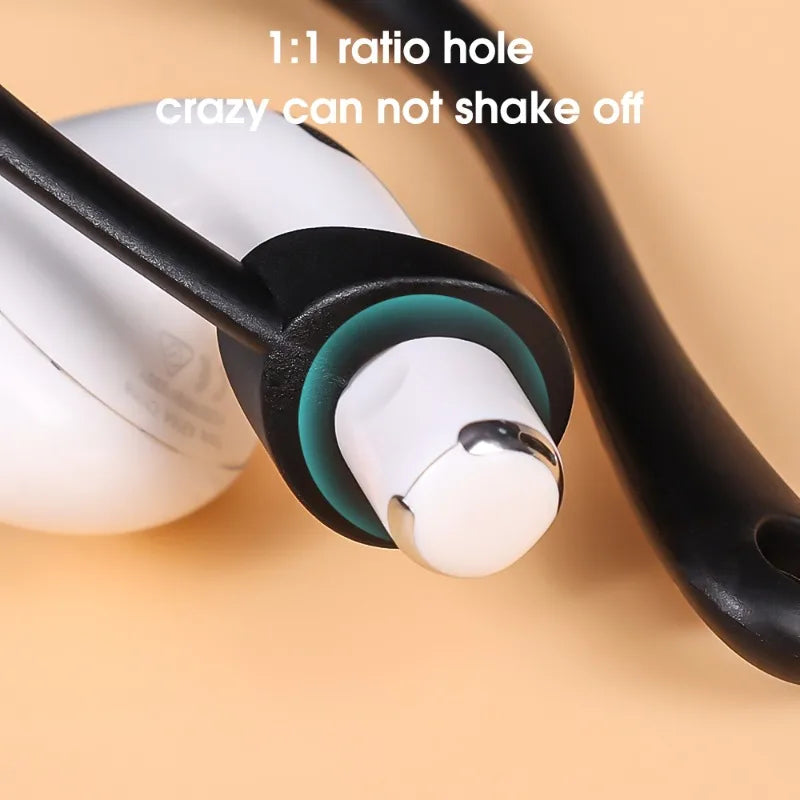 Premium AirPods Ear Hooks Silicone Anti-Slip Secure Fit Sports Ear Support Comfortable Wireless Earbud Accessories