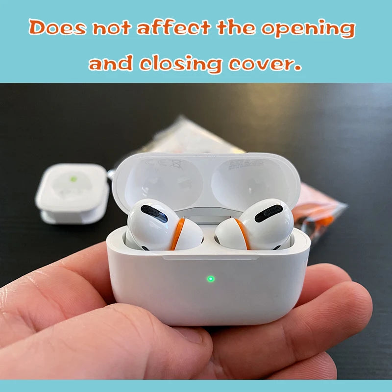 Premium AirPods Ear Tips Memory Foam & Silicone Replacement Comfortable Noise Isolation Multiple Sizes Earbud Accessories