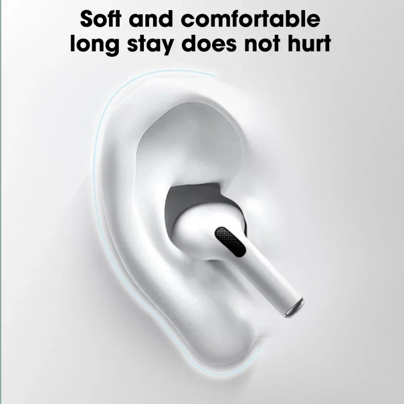 Premium AirPods Ear Tips Memory Foam & Silicone Replacement Comfortable Noise Isolation Multiple Sizes Earbud Accessories
