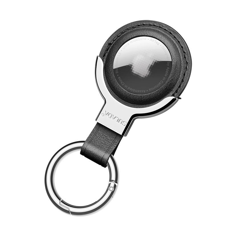 Premium AirTag Case Metal Protective Cover Keychain Clip Shockproof Scratch Resistant Secure Holder