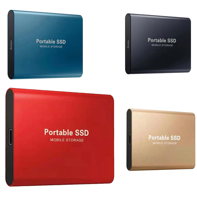 Premium External SSD Portable USB 3.1 High Speed Storage Drive Multi Capacity Compact Data Backup Solution