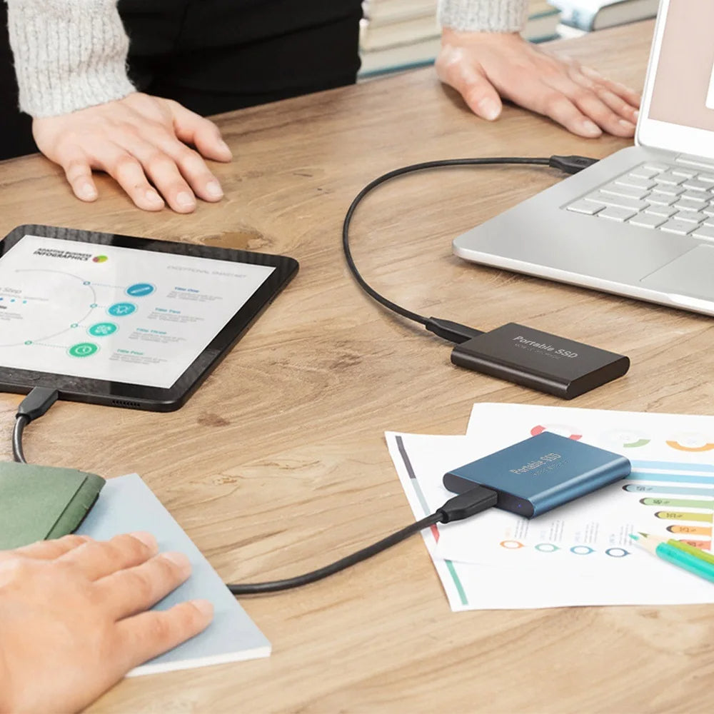 Premium External SSD Portable USB 3.1 High Speed Storage Drive Multi Capacity Compact Data Backup Solution