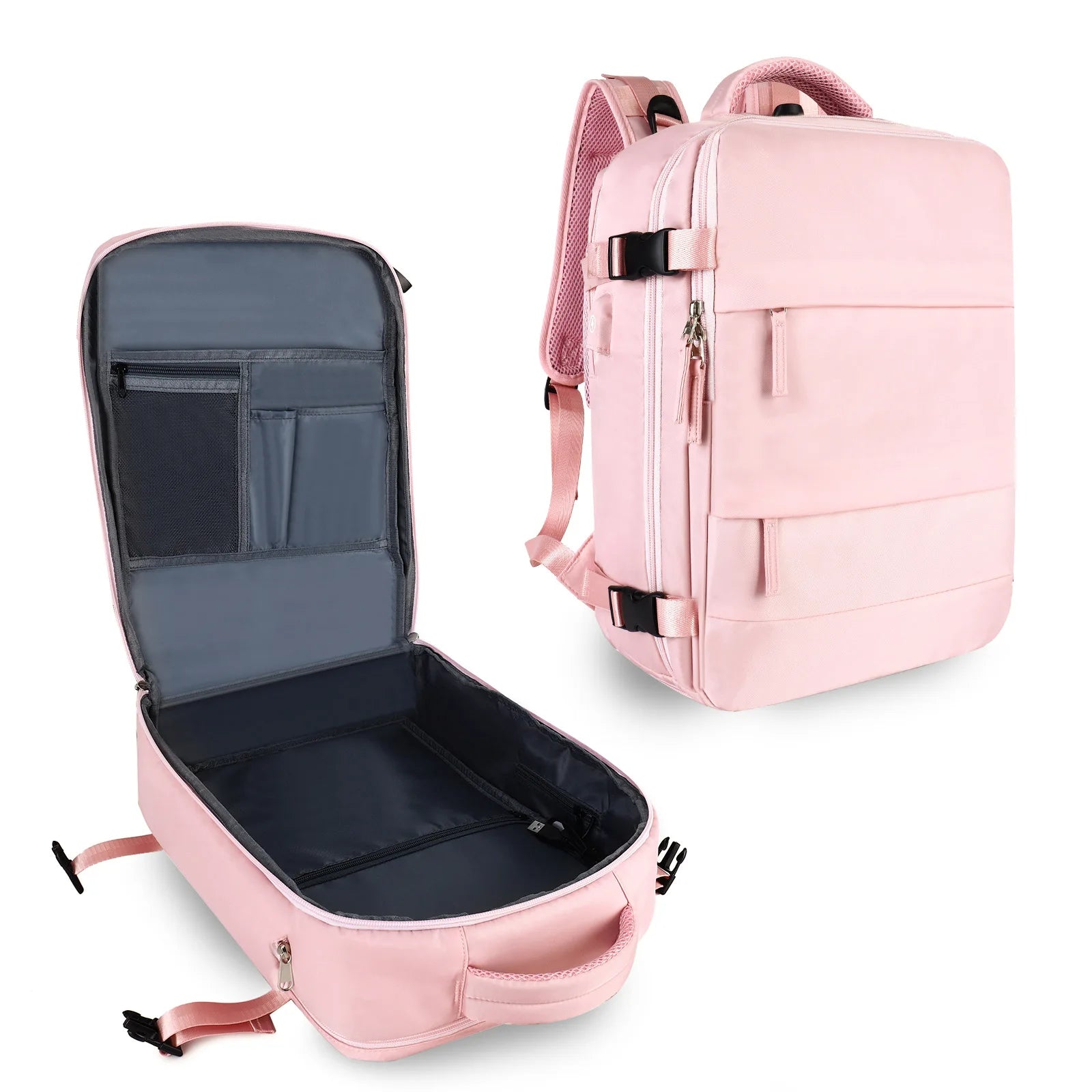 Premium Laptop Backpack Waterproof Expandable USB Charging Business Travel Backpack Large Capacity 13–17 Inch Laptop Compatible