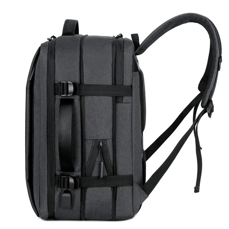 Premium Laptop Backpack Waterproof Expandable USB Charging Business Travel Backpack Large Capacity 13–17 Inch Laptop Compatible