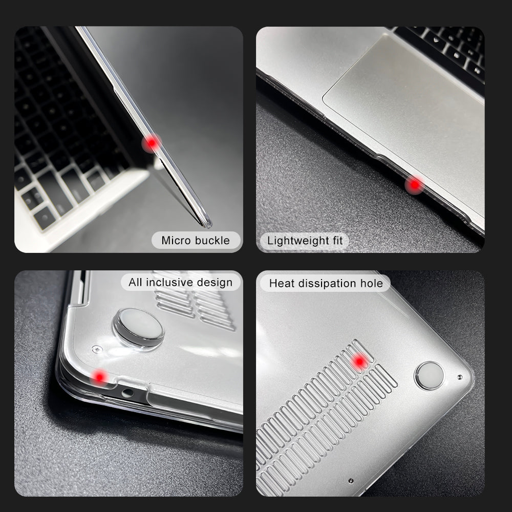 Premium Laptop Case Hard Shell Ultra Thin Protective Cover Scratch Resistant Lightweight Design MacBook Compatible
