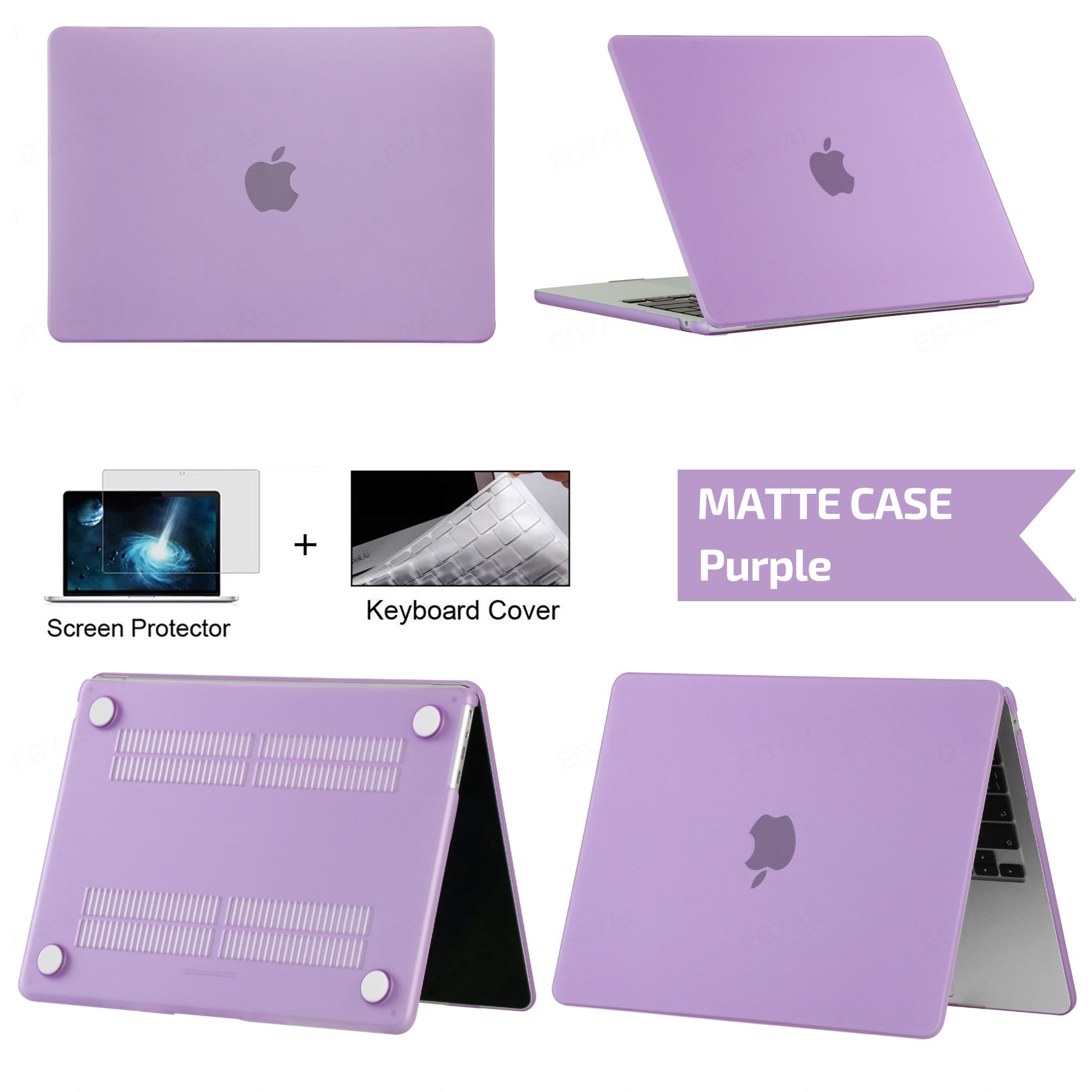 Premium Laptop Case Hard Shell Ultra Thin Protective Cover Scratch Resistant Lightweight Design MacBook Compatible