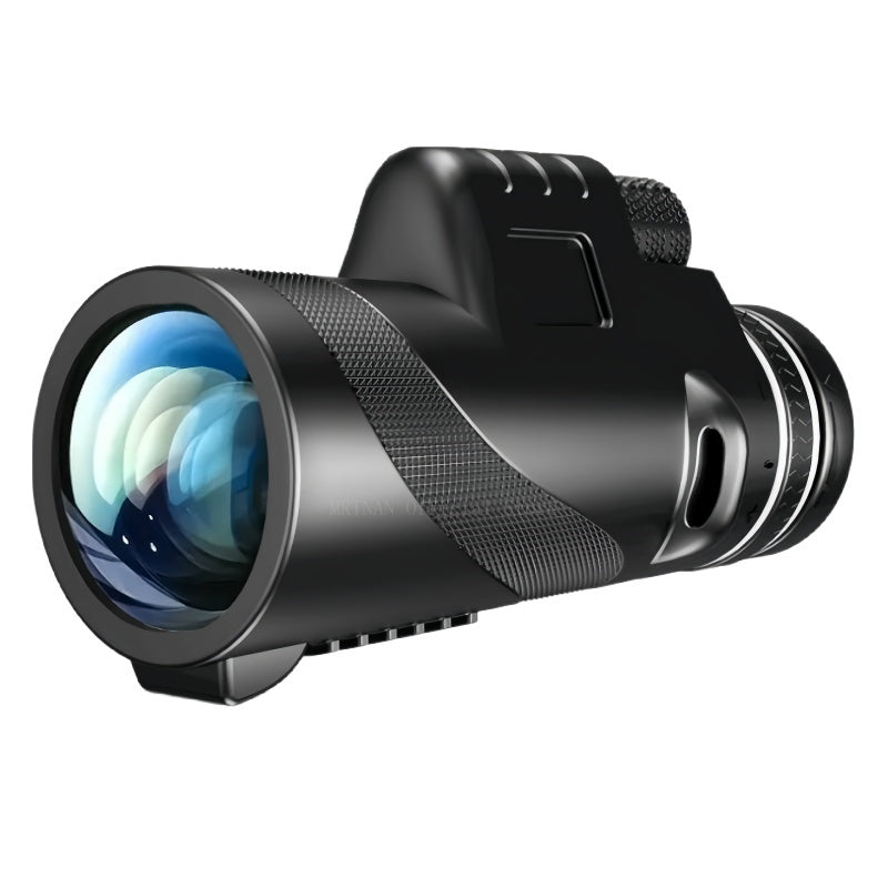 Premium Monocular Telescope HD Zoom Portable Folding Long Range Viewing Smartphone Compatible Outdoor Travel Scope