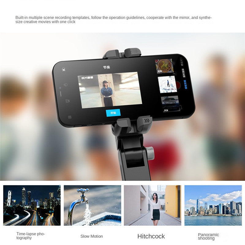 Premium Phone Gimbal Stabilizer 360 Rotation Selfie Stick Tripod Bluetooth Remote Smartphone Video Photography Stabilizer