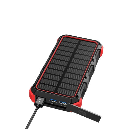 Premium Power Bank 20000mAh Solar Charger Fast Charging Portable Battery Pack LED Flashlight Outdoor Travel