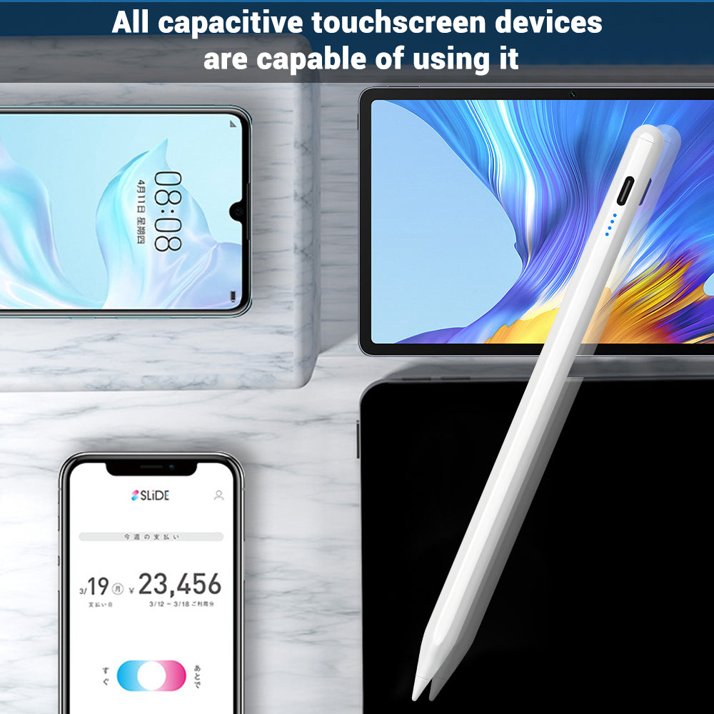 Premium Stylus Pen for Touchscreens Bluetooth Compatible Precision Tip Power Display Rechargeable Universal Tablet Pen