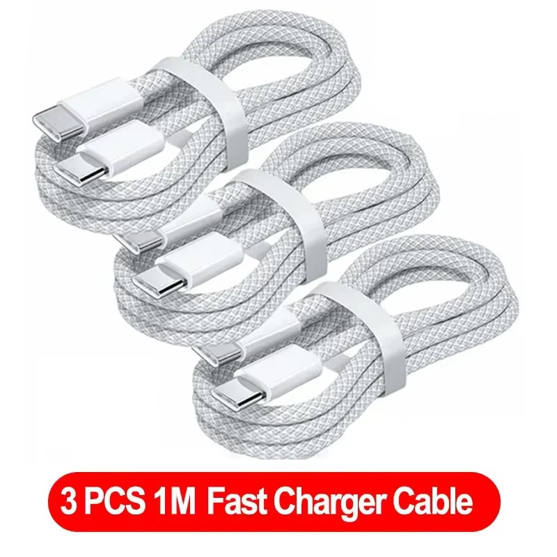 Premium USB-C to USB-C Charging Cable 100W Fast Charging Power Delivery High Speed Durable TPE TPU Construction Stable Power Transfer