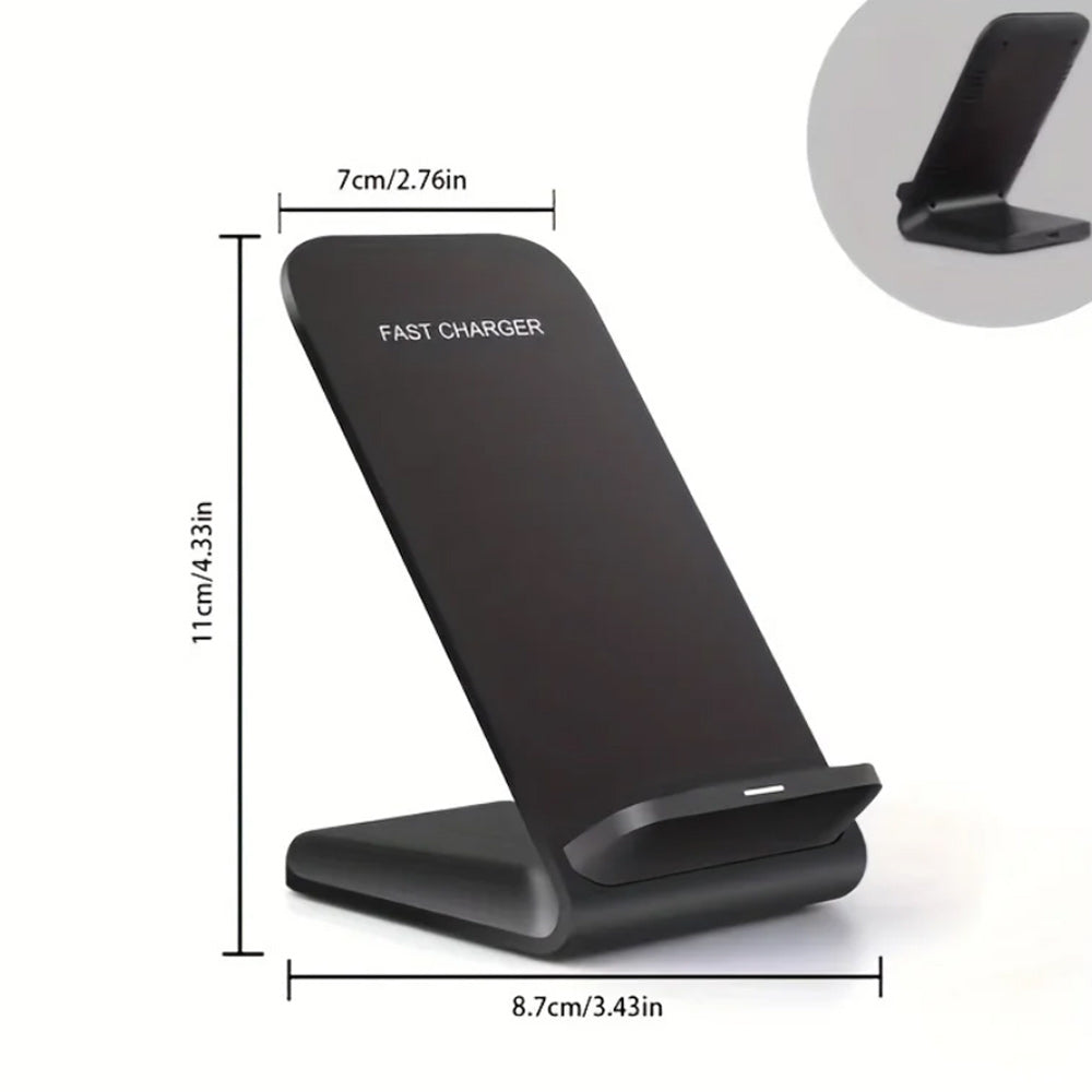 Premium Wireless Charger Foldable 30W Fast Charging Stand Pad Portable Charging Dock Smartphone Earbuds Compatible