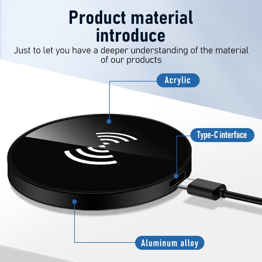Premium Wireless Charger MagSafe Compatible 30W Fast Charging Magnetic Stand USB-C PD Smartphone Charging Dock