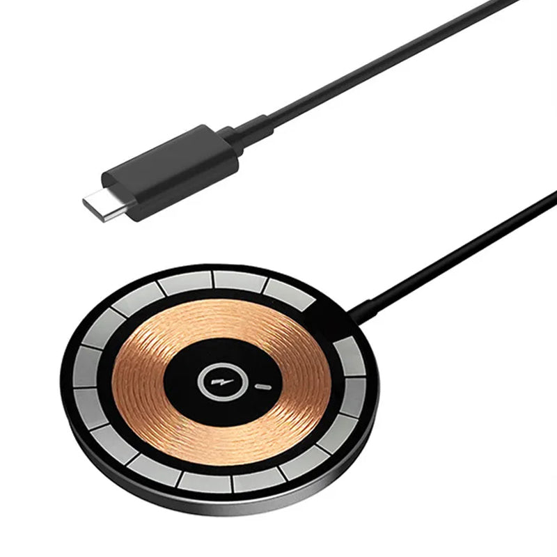 Premium Wireless Charger MagSafe Compatible 30W Fast Charging Magnetic Stand USB-C PD Smartphone Charging Dock
