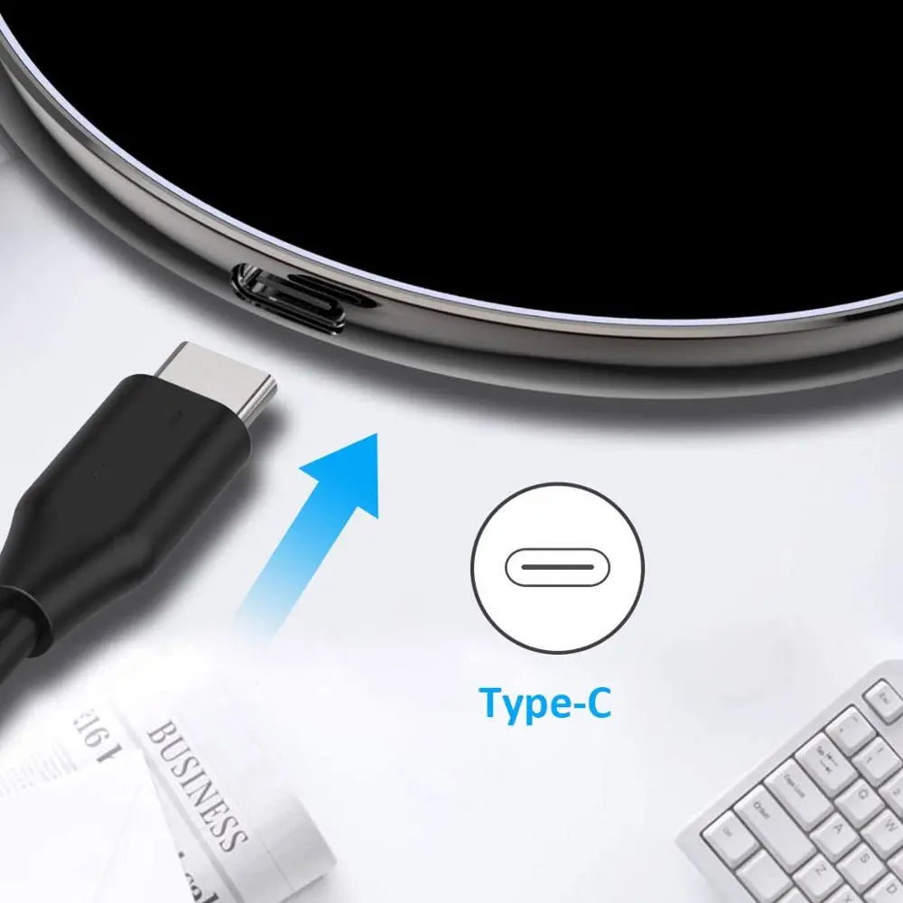 Premium Wireless Charger MagSafe Compatible 30W Fast Charging Pad USB-C Qi Charging Slim Design