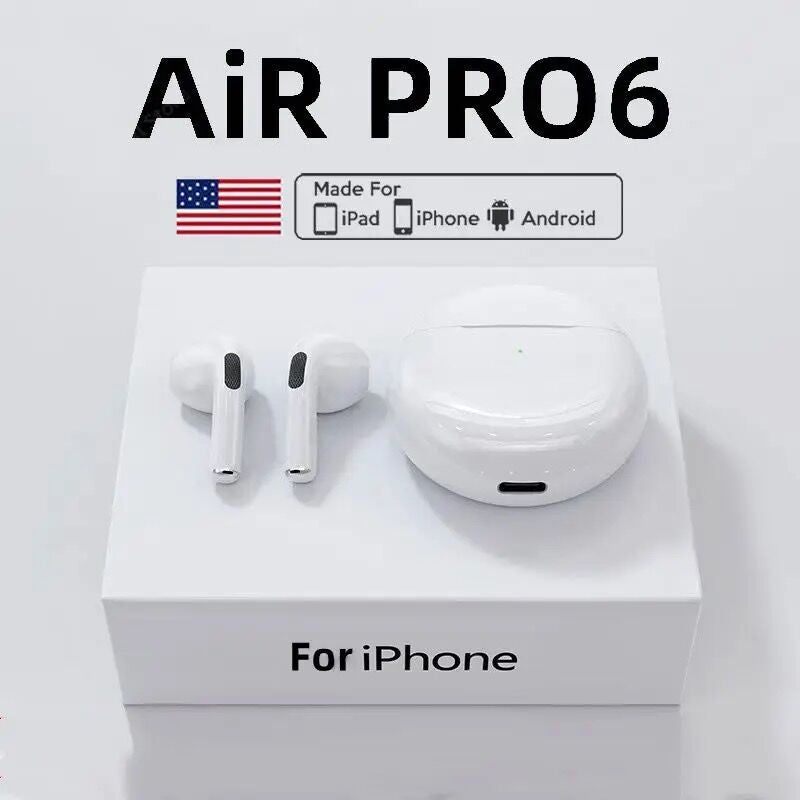Premium Wireless Earbuds Bluetooth Compatible Touch Control Stereo Sound Sport Headset Mini In-Ear Design