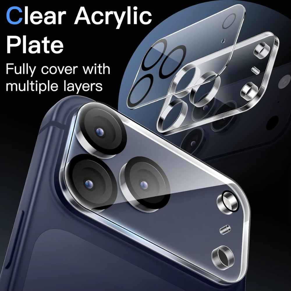 Premium iPhone Camera Lens Protector 9H Tempered Glass Ultra Clear Protective Cover Scratch Resistant Drop Protection Precision Fit